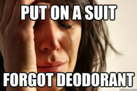 First World Problems