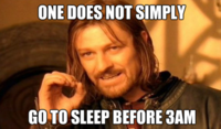 One Does Not Simply Walk into Mordor