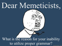 "Y U NO" Guy
