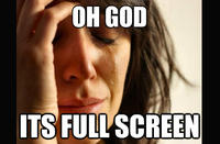 First World Problems