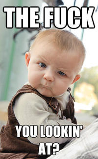 Skeptical Baby