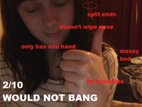 2/10 Would Not Bang