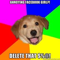 Annoying Facebook Girl