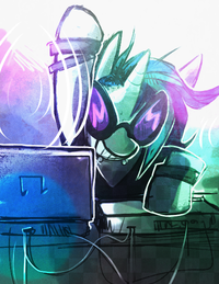 DJ P0N-3 / Vinyl Scratch