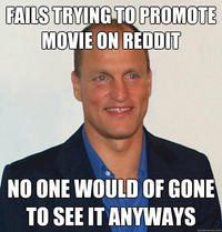 Woody Harrelson Reddit AMA