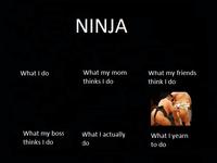 What People Think I Do / What I Really Do