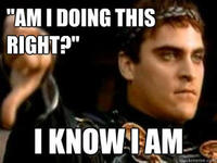 Downvoting Roman / Commodus Thumbsdown