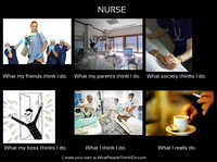 What People Think I Do / What I Really Do