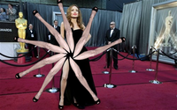 Angelina Jolie's Leg