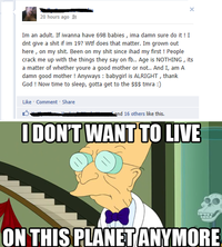 I Don't Want to Live on This Planet Anymore