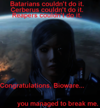 Mass Effect 3 Endings Reception