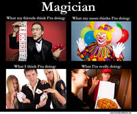 What People Think I Do / What I Really Do