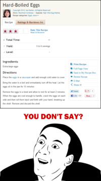 Food Network Recipe Reviews