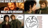 One Does Not Simply Walk into Mordor