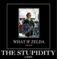 Link & Zelda Confusion / What if Zelda was a girl?