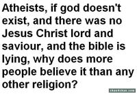 Checkmate, Atheists