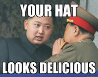 Hungry Kim Jong-un