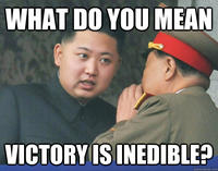 Hungry Kim Jong-un