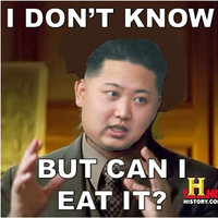 Hungry Kim Jong-un