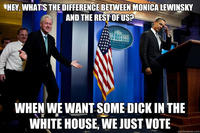 Inappropriate Timing Bill Clinton