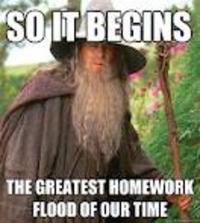 So it begins/Foreboding Gandalf