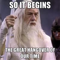 So it begins/Foreboding Gandalf