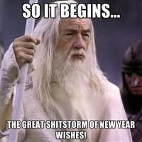 So it begins/Foreboding Gandalf