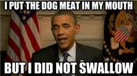Obama the Eater of Dogs