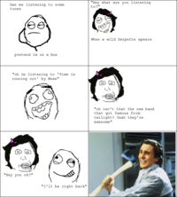 Patrick Bateman With an Axe