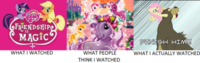 What I Watched / What I Expected / What I Got