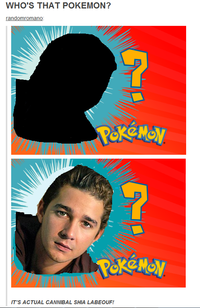 Actual Cannibal Shia LaBeouf