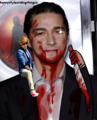 Actual Cannibal Shia LaBeouf