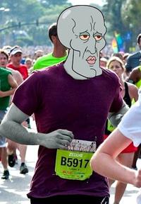 Handsome Squidward/Squidward Falling