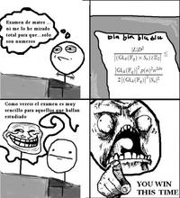 You Win This Time!