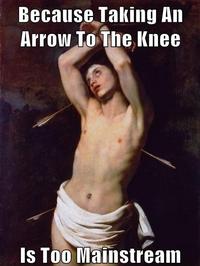 I Took an Arrow in the Knee
