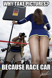 BECAUSE RACE CAR