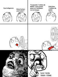 You Win This Time!
