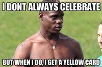 Mario Balotelli's Goal Celebration