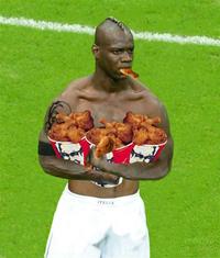 Mario Balotelli's Goal Celebration