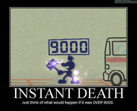 It's Over 9000!