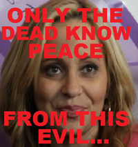 Only The Dead Can Know Peace From This Evil