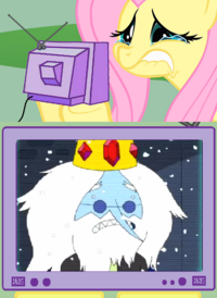 Fluttercry / Characters Watching Tv