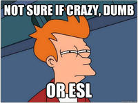 Futurama Fry / Not Sure If X