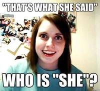 That's What She Said