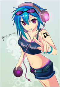 DJ P0N-3 / Vinyl Scratch