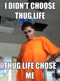 I Didn't Choose The Thug Life, The Thug Life Chose Me