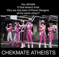 Checkmate, Atheists