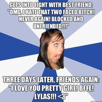 Annoying Facebook Girl