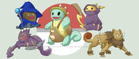 Pokefication / Pokefied Characters