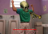 Skull Trumpet